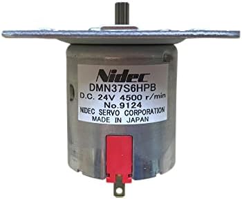 Davitu DC Motor - Nidec Japan Servo DC Motors Tipo DMN37S6HPB é do Japão, tem baixo ruído, baixa vibração, economia