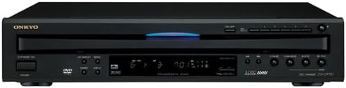 Onkyo 6-Disc Progressive Scan DVD/CD trocador com saída de componente