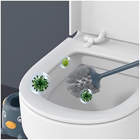 Escova de limpador de tomyeus pincel de vaso sanitário prolongado de vaso sanitário de vaso sanitário doméstico de limpeza