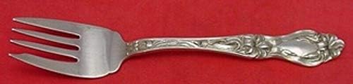 Lily por Frank Whiting Sterling Silver Salad Fork 6 Hecue talheres vintage