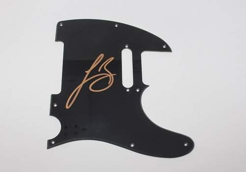 Lee Brice Hard 2 Love Signed Autografed Fender Telecaster Electric Guitar Pickguard Loa