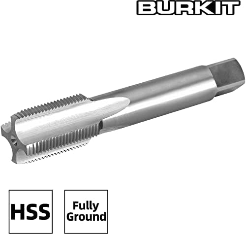 Burkit m32 x 1.5 rosca Toque de mão direita, HSS M32 x 1,5 Máquina de canela reta