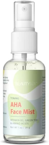 Tonificando aha FACE Névoa vitamina B3, chá verde e aminoácidos 1 oz. por Beautylux