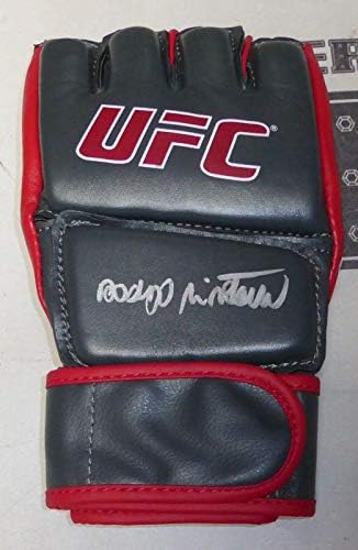 Antonio Rodrigo Nogueira assinada UFC Glove PSA/DNA CoA Autograph Pride 153 102 81 - Luvas UFC autografadas