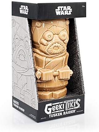 Geeki Tikis Star Wars Tusken Raider caneca | Copo de cerâmica de estilo colecionável de Guerra nas Estrelas. Detém 14 onças