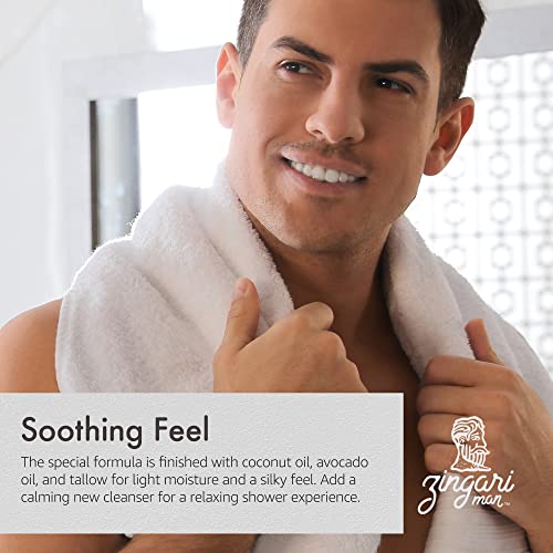Zingari Man The Nomad Bath Soap - Sabão facial de limpeza para homens - sabão para corpo, rosto, limpador facial, lavagem de rosto,