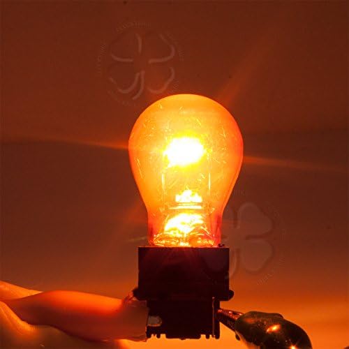 Lâmpada de lâmpada Crome 2x 3156 Wedge 27W Turn Signal Blinker Filament Lamp