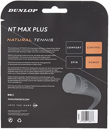 Dunlop Sports NT Max Plus Tennis String