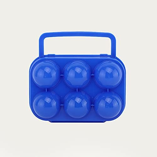 PDGJG PLÁSTICO PLÁSTICO PORTÁVEL Caixa de armazenamento de ovos de grade, piquenique ao ar livre caixa de ovo portátil Caixa de cesta dobrável portátil