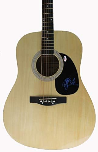 Billy Ray Cyrus assinou a guitarra autografada PSA/DNA T21332