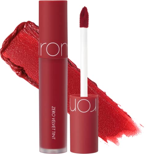 Rom & nd] Zero Velvet Tint 17Colors | Velvet fosco, duradouro, resistente a manchas, Super Stay TINK MATTE, BEAUTY NATURAL