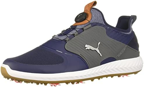 Puma Golf Men's Ignite Pwadapt enjaulado Sapato de golfe de disco