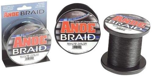 Ande BG-3-35 Braid Graphite 300 Mtr 35 lbs Teste