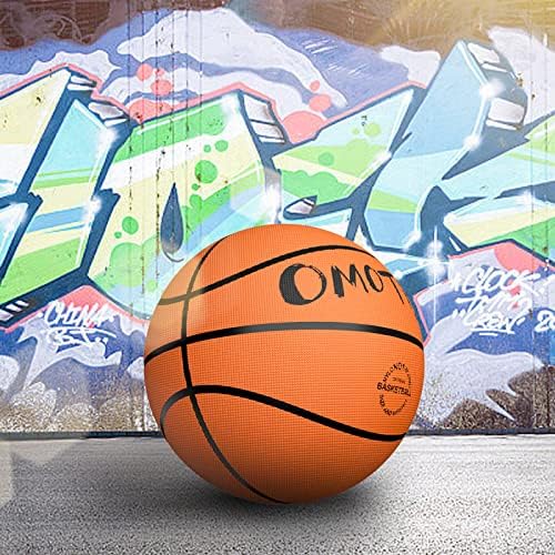 Omotiya brilha no basquete escuro, liderou o basquete iluminado, a bola brilhante, os garotos de presentes esportivos para meninos acessórios de 8 a 12 anos de idade, idéias de presentes de basquete de brinquedos para 8 anos de idade, 9, 10, 11, 12, 13+ adolescentes infantis adolescentes