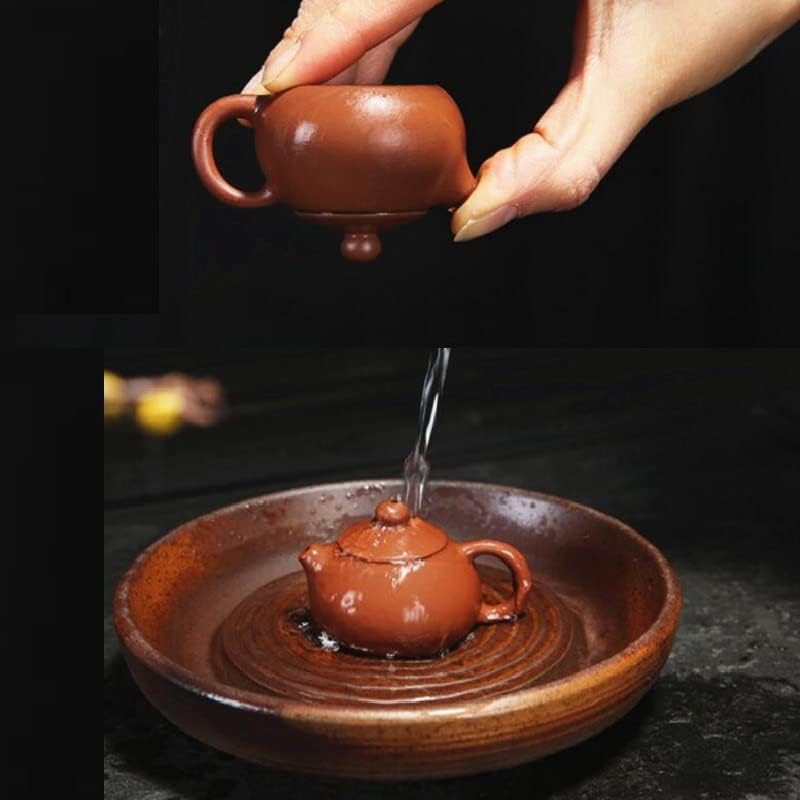 Comerbiting de 2,5 tamanho smaill chinês argila roxa kung fu ru kiln xishi beliche tea animal de estimação para decoração de bandeja de chá em casa