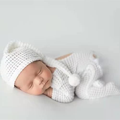 Recém -nascidos Boy Boy Boy Girl Girls Shoot Photo Costume Rouse Rous Hat Hat Ponts Baby Prop Photoshoot