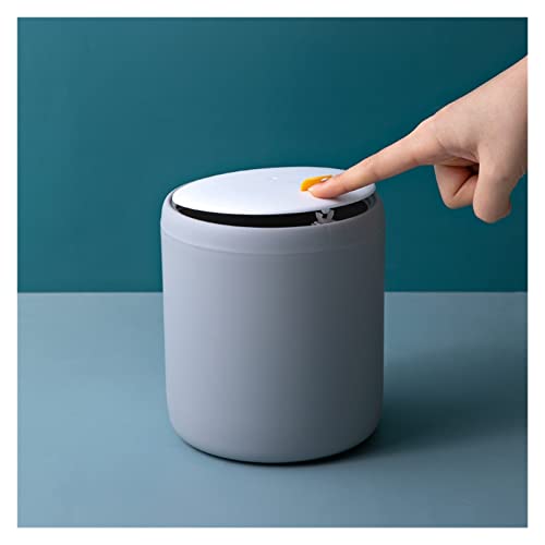 KRAZI Mini Waste Bin Desktop Office Lixo lata de lixo de lixo mesa de cesta de lixo Plástico Office Office Supplies Dustbins