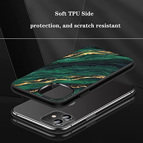 Caso do iPhone 12, projetado para o caso do iPhone 12 Pro, capa de telefone à prova de choque da TPU com caixa de design preto de