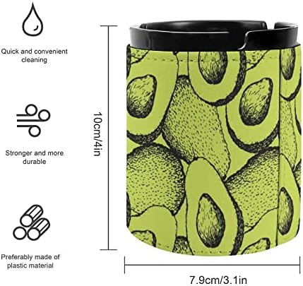Cinzeiro de abacate desenhado à mão para cigarro de cigarro de cigarro
