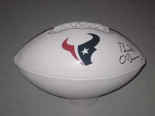 Bill O'Brien Houston Texans Treinador assinou o Holograma Coa Proofada em Tamanho Completo - Bolinhos Autografados