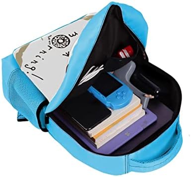 Mochila laptop VBFOFBV, mochila elegante de mochila casual mochila para homens mulheres, bom dia Owl de desenho animado