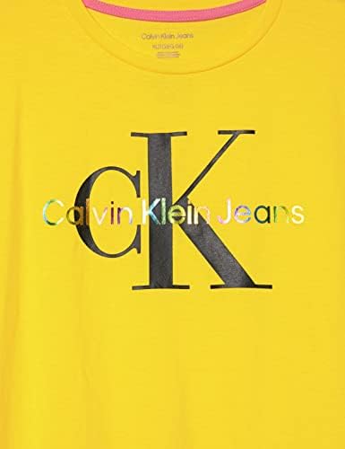 Camiseta gráfica de manga curta de Calvin Klein Girls