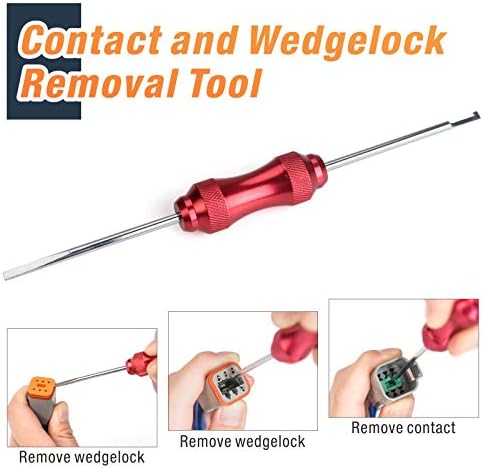 ICRIMP DEUTSCH CRIMPER DE CARROLHO FECHADO, CONTATOS COMPATOS CRIMPER e KIT TERMINAL DE TERMINAL CRIMPER KIT com Ferramentas