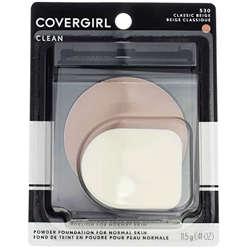 CoverGirl Simply Powder Foundation, clássico bege [530] 0,41 onças