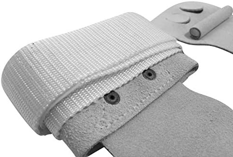 Gymadvisor Leather Gymnastic Hand Guards Proteção de suporte de pulso de palmeira - Sênior - 2 orifícios dos dedos