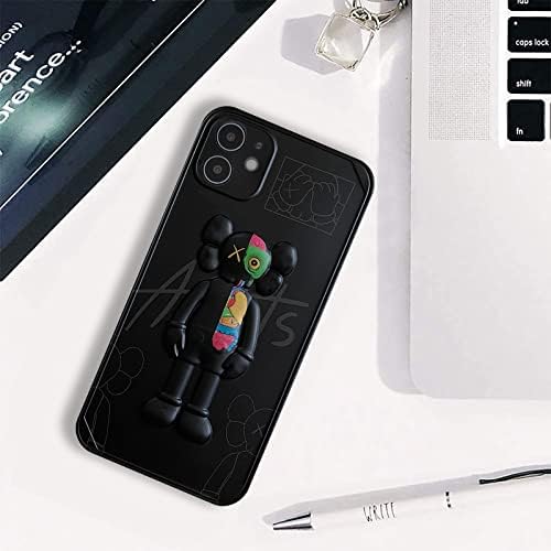 Dowintiger Cool iPhone 11 Caso para meninos homens, Kawaii 3D Cartoon Street Fashion Chofs Profact Protection TPU