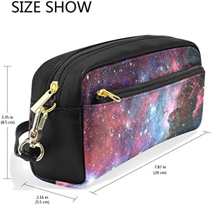 Top Carpenter Nebula Stars Lápis Bolsa Bolsa para Escola de Maquiagem da Escola de Office 1.7x0.75x0.5in