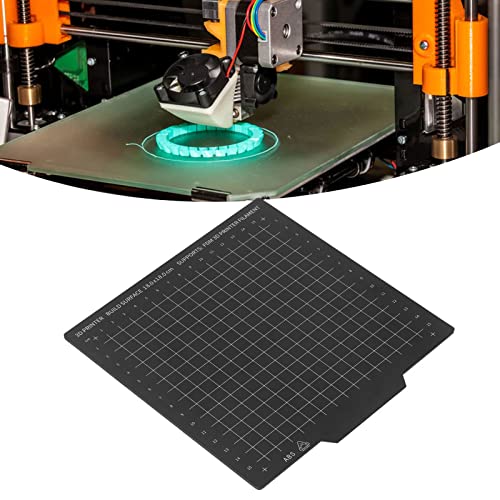 Placa de compilação de aço de mola, fácil de remover alta resistência da impressora 3D Folha de aço de aço magnético não