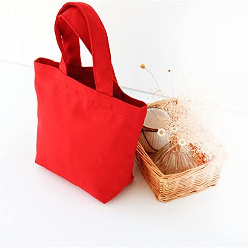 Toptie 12 Pacote sacolas duráveis ​​de lona de algodão para almoços de compras de mercearia alunos, bricolage, promoção, presente-púrpura