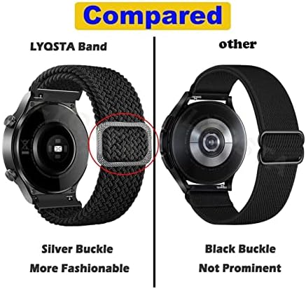 Tiras trançadas ahgdda para ticwatch pro 3 gps 20 22mm Bandas de relógio inteligente para ticwatch pro 2020/gtx/e2/s2 pulseira