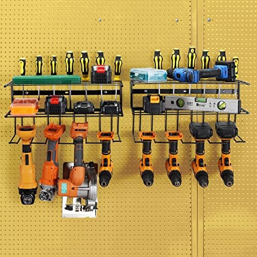 Montagem de parede do organizador da ferramenta elétrica, organizadores de ferramentas e armazenamento, armazenamento de ferramentas