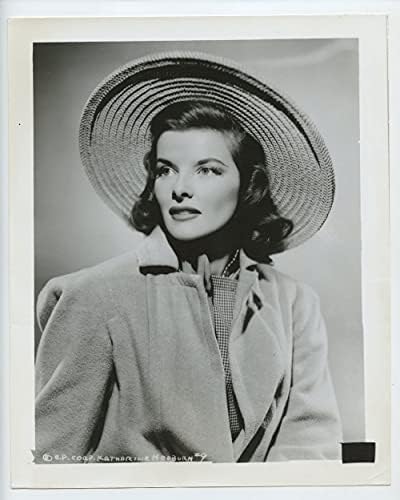 Filme fotográfico de Katharine Hepburn original Vintage da década de 1930 Retrato publicitário