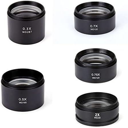 Acessórios para microscópio 0,3x 0,5x 0,7x 0,75x 1x 1,5x 2x Acessórios para lentes de barlow Lente objetiva 48mm Consumíveis