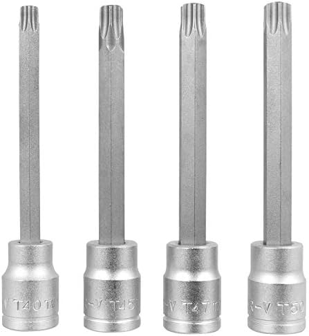 Ferramenta de desempenho W86020 4PC 3/8 Drive Long Breke Paliper Star Bit Set