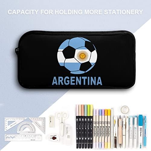 Argentina futebol de futebol de futebol artigos de papelaria bolsa portátil Bolsa de armazenamento portátil Presente organizador