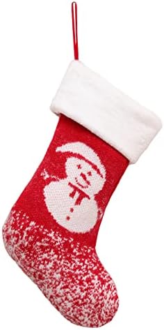 Meias de Natal Saco de meias de Natal e meias suspensas de Natal para decoração de festa e desenho animado de Natal Decorações