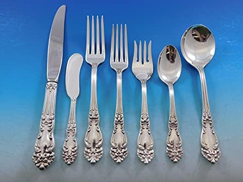 Festividade de Tiger Lily por Reed & Barton Silverplate Fathware Set 12 Service 104 PC