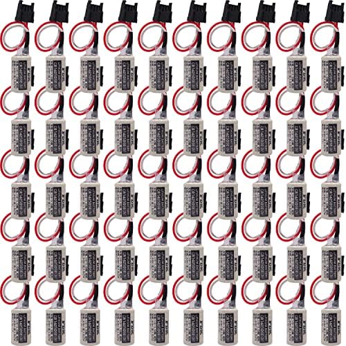 DCYNXC (50-PIECES 3V 1747-BA SUBSTITUIÇÃO PLC BATERAGEM DE LITHIUM PARA FDK CR14250SE, AB ALLEN BRADLEY 1769-BA, 1756-BA1,