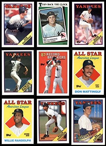 1988 Topps New York Yankees Team Set New York Yankees NM/MT Yankees