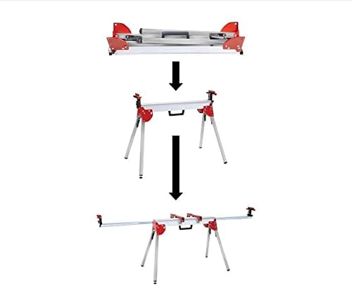 GEBURY 48-08-0551 32 Para Milwaukee Lightweight Aluminium Compact Dolding Mitre Saw Stand