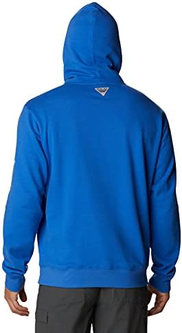 Hoodie de bandeira de peixe pfg masculino de Columbia