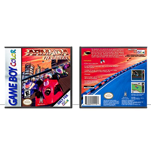 Armada FX Racers | Game Boy Color - Caso do jogo apenas - sem jogo