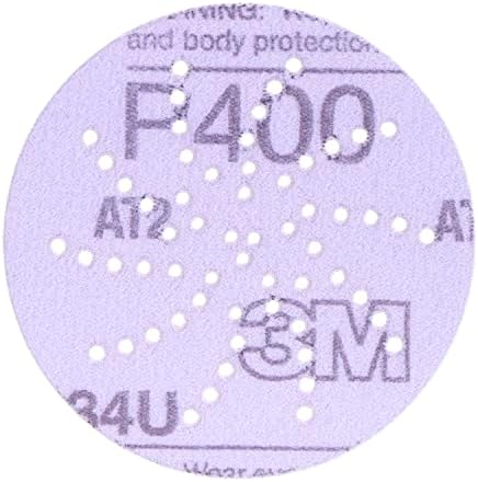 3m Hookit Purple Clean Landing Disc 334U, 30472, 5 pol, P500 grau, 50 discos por caixa