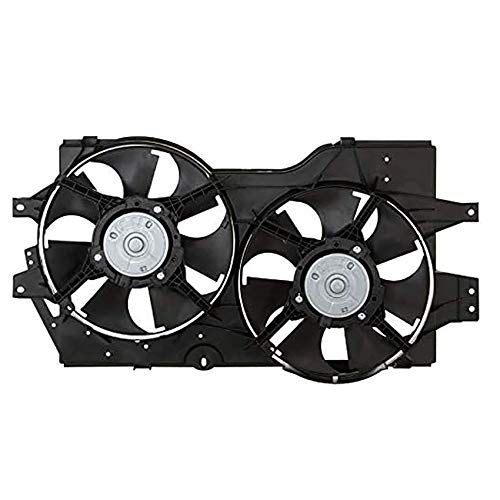 Ventilador de refrigeração rareelétrico compatível com Plymouth Voyager Le Se 3.8L 1996-2000 por números de peça 4682624AB