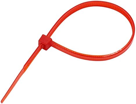 Baomain Plattic Nylon Cable Ties travando de 8 polegadas de 8 polegadas 2,5mm 3x200 pacote de 100