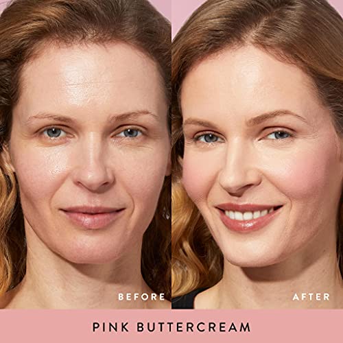 Laura Geller New York assou Bush-N-Brighten Marbleized Blush- Pink Buttercream Cream